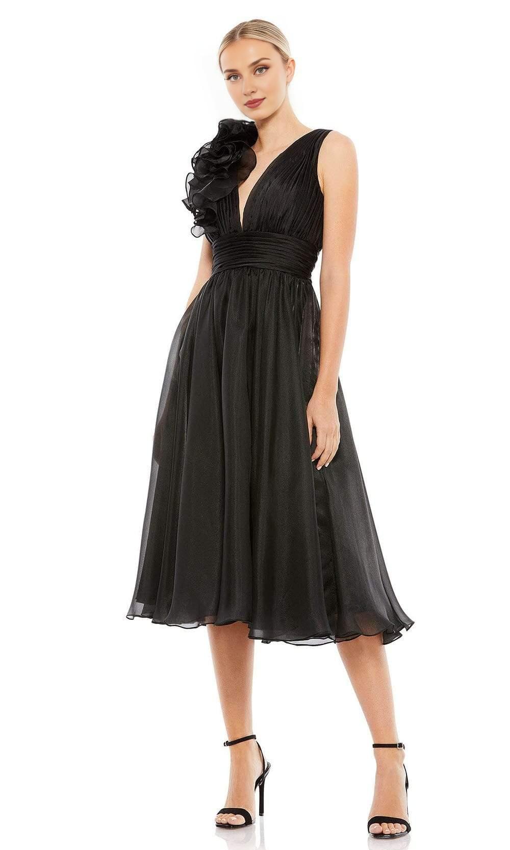 Formal Women's Dresses/ Plunging V-Neck Sleeveless Ruched A-Line Prom Dress/ Prom Dress In Store
